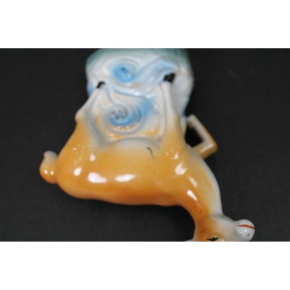 Vintage Porcelain Fallow Deer Buck with Horns Figurine - Picture 5 of 8